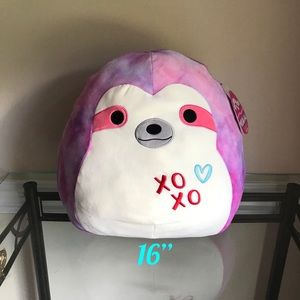 Squishmallow sloth 16”